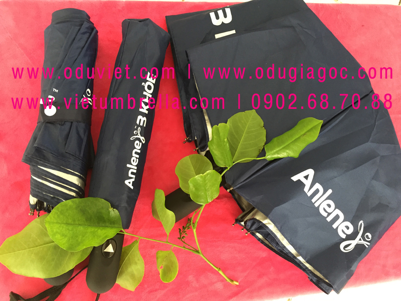 xưởng sản xuất ô dù cầm tay in logo quảng cáo